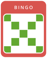 Letter X Pattern in Online Bingo
