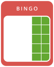 2 Lines Vertical in Online Bingo