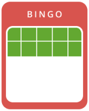 2 Lines Horizontal in Online Bingo