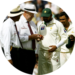 Pakistan Players and Umpires