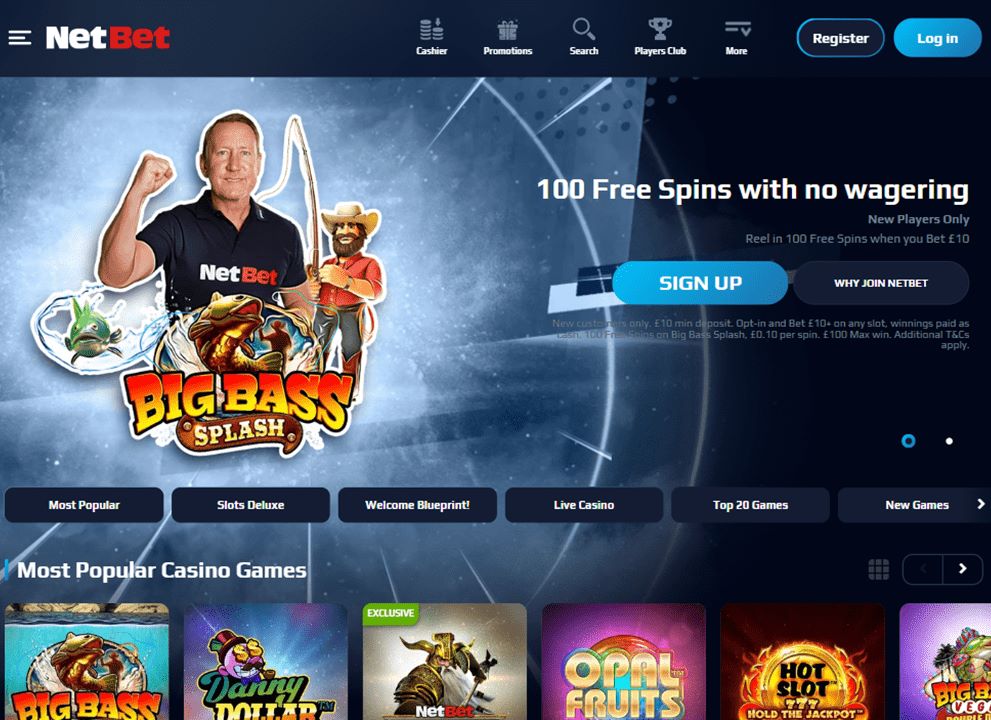 NetBet screenshot