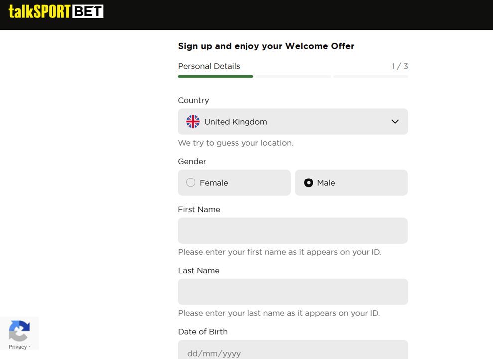 How to Register at talkSPORT BET