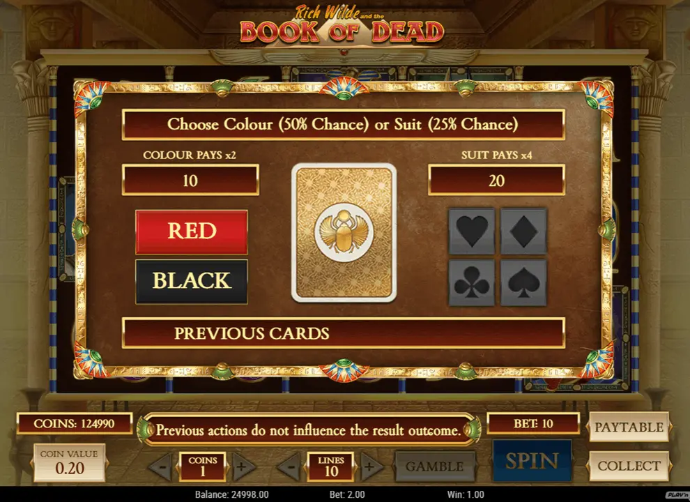 Book of Dead Slot