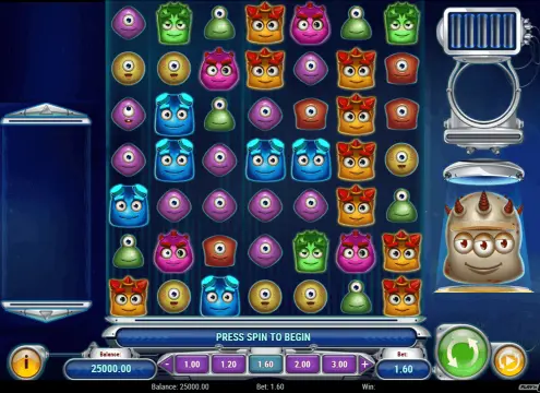 Reactoonz Slot Screenshot
